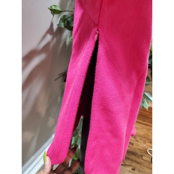 Dowisi Women's Pink Solid Long Sleeve Round Neck Pullover Top Size Medium - Picture 7 of 10